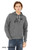 Night flier hoodie cute minimalist bat graphic small winged creature on grey.