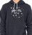 Close up of flying cat hoodie winged cat with stars cute minimalist night graphic sweater.