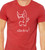 Close up of cute cartoon creature meditation shirt funny design.