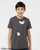 Minimalist cat illustration mysterious design shirt.