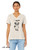 I Speak Dog t-shirt with cartoon pug illustration for dog lovers. Printed on Women's v neck charcoal tee.