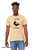 funny i speak chicken t shirt with cute bird drawing tan tee.
