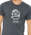 Close up of alright already t shirt funny angry character with sword relatable humor graphic tee.