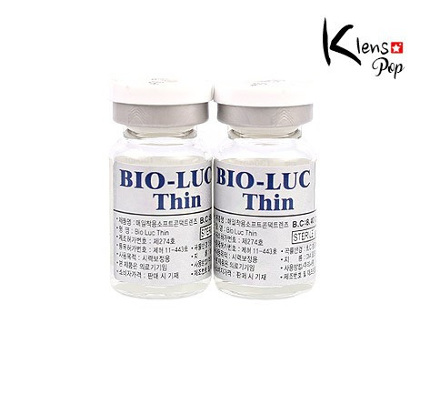 Bio Luc-Thin Clear Contact Lens (2pcs) 6 Months - LURUBE