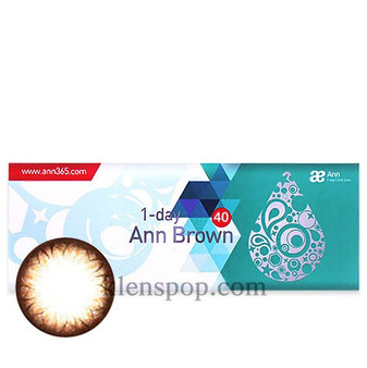 Ann Barbie Brown (40pcs) Prescription Colored Contacts  Main Image

