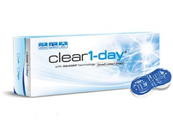 Clear 1-Day (30Pcs)