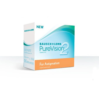 Bausch And Lomb PureVision2 HD Toric Clear Contacts (6pcs) 1month Sph 0.00 ~ -9.00 Cyl -0.75, -1.25, -1.75, -2.25 Ax 10, 20, 90, 160, 170, 180 Bc 8.9