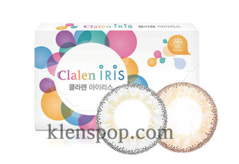 Clalen Iris M Chloe Brown & Gray (2pcs) Colour Contact Lenses Main Image
