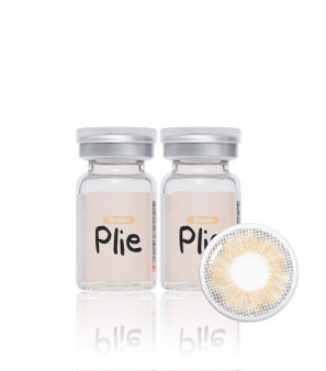 First main Image of Plie Brown Circle Lenses