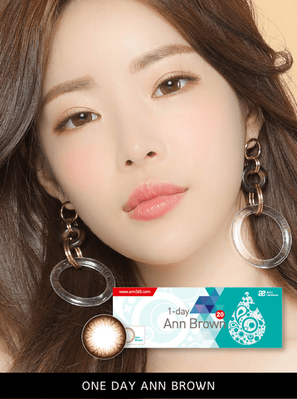 Ann Barbie Brown (20pcs) Prescription Colored Contacts  Main Image

