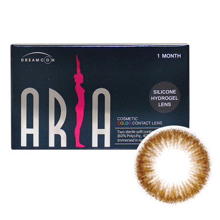 Aria Cotton Brown (2Pcs) Monthly Silicone Hydrogel Prescription Colored Contacts Lenses Main Image
 Aria Cotton Brown (2Pcs) Monthly Silicone Hydrogel Prescription Colored Contacts Lenses Main Image