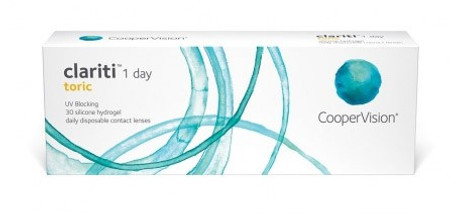 Clariti 1Day Toric Clear Contact Lens (30pcs) Sph 0.00 ~ -9.00 Cyl -2.25 Axis 10, 20, 90, 160 ~ 180 Bc 8.6 Clariti 1Day Toric Clear Contact Lens (30pcs) Sph 0.00 ~ -9.00 Cyl -2.25 Axis 10, 20, 90, 160 ~ 180 Bc 8.6