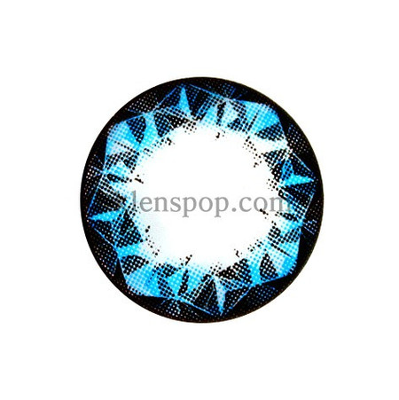 Neo Vision Ruby Queen Blue Prescription Colored Contacts Main Image
