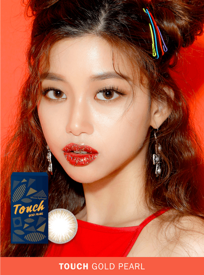 Touch Gold Pearl Brown (2pcs) Color Contacts Main Image
 Touch Gold Pearl Brown (2pcs) Color Contacts Main Image