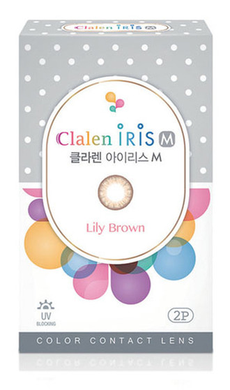 Clalen Iris M Lily Brown & Blue & Green (2pcs) Monthly Clalen Iris M Lily Brown & Blue & Green (2pcs) Monthly