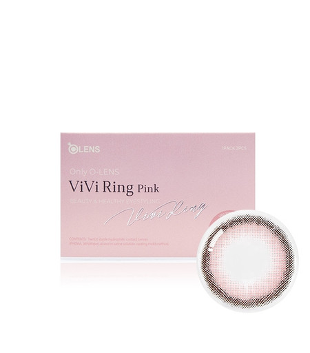 First main Image of ViVi Ring Pink (2pcs) (Silicone Hydrogel)