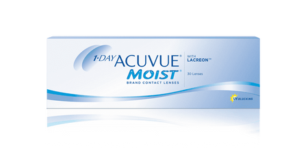 Acuvue 1-Day Moist Clear Contact lenses (30pcs) (Hyperopia) Main Acuvue 1-Day Moist Clear Contact lenses (30pcs) (Hyperopia) Main