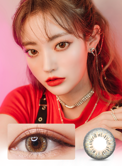 First main Image of Vanity Gray (1pcs) Colour Contact Lenses