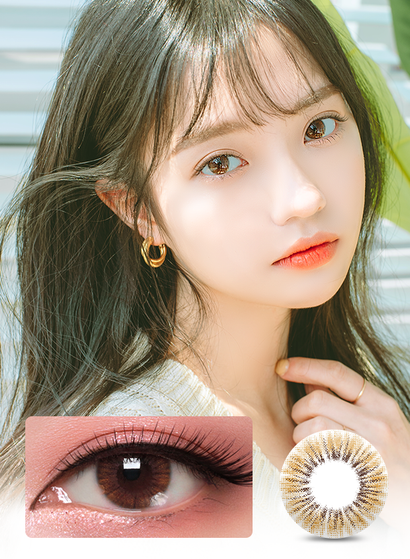 Pin-Up Brown (1pcs) Colour Contact Lenses Main Image
 Pin-Up Brown (1pcs) Colour Contact Lenses Main Image
