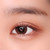 Close-up Image of an eye wearing With Rang Choco (2pcs) Colour Contact Lenses Close-up Image of an eye wearing With Rang Choco (2pcs) Colour Contact Lenses