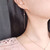 925 Silver Cubic Chain Drop Earrings   925 Silver Cubic Chain Drop Earrings