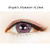 Close-up Image of an eye wearing Klenspop Hello Lenspop Ellen Panda Pink (4color) Circle Lenses