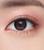 Close-up Image of an eye wearing NEW Its Black (2pcs) Colored Contacts Lenses
