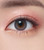 Close-up Image of an eye wearing Cherry Moon Gray (2pcs) Circle Contact Lens