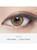 Close-up Image of an eye wearing Wonder Eye Circle Hazel (2pcs) Color Contacts