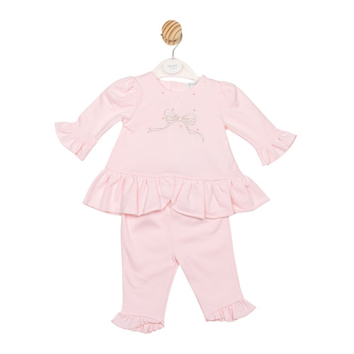 MINTINI - TOP & LEGGING SET - PINK - MB6802 MINTINI - TOP & LEGGING SET - PINK - MB6802