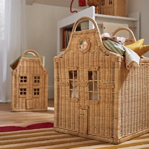 CUDDLE CO - DUTCH HOUSE STORAGE BASKETS - SET OF 3 CUDDLE CO - DUTCH HOUSE STORAGE BASKETS - SET OF 3