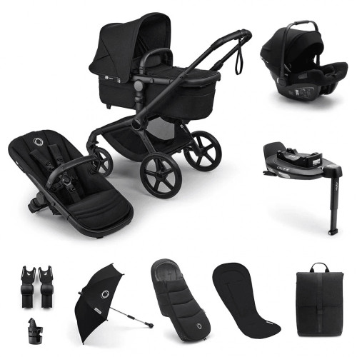 BUGABOO FOX 5 RENEW - ULTIMATE NEWBORN BUNDLE - HERITAGE BLACK