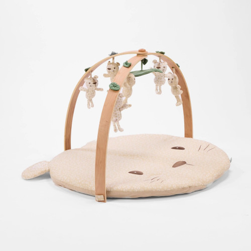 TUTTI BAMBINI - LUXURY WOOD & MUSLIN PLAYGYM- LOVECATS