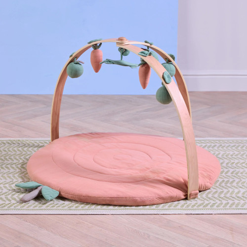 TUTTI BAMBINI LUXURY WOOD & MUSLIN PLAYGYM - GOOD LIFE