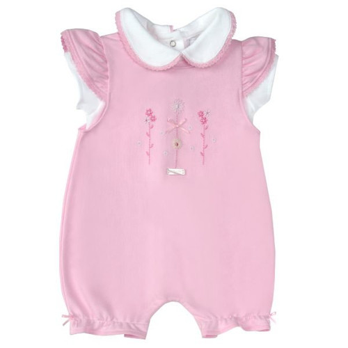 AMORE BY KRIS X KIDS - DAISY DUNGAREE SET - 6013 - PINK