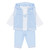 AMORE BOYS BLUE 3PC GILET SET