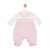 MINTINI - ROMPER - WHITE/PINK - MB6728