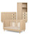 MAMAS & PAPAS OSKA - 3PC COTBED RANGE WITH WIDE DRESSER/CHANGER & WARDROBE - NATURAL/OAK MAMAS & PAPAS OSKA - 3PC COTBED RANGE WITH WIDE DRESSER/CHANGER & WARDROBE - NATURAL/OAK