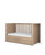 MAMAS & PAPAS FRANKLIN 3PC COT-BED RANGE WITH DRESSER CHANGER & DOUBLE WARDROBE - OAK MAMAS & PAPAS FRANKLIN 3PC COT-BED RANGE WITH DRESSER CHANGER & DOUBLE WARDROBE - OAK