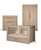 MAMAS & PAPAS FRANKLIN 3PC COT-BED RANGE WITH DRESSER CHANGER & DOUBLE WARDROBE - OAK MAMAS & PAPAS FRANKLIN 3PC COT-BED RANGE WITH DRESSER CHANGER & DOUBLE WARDROBE - OAK