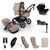 BUGABOO FOX 5 RENEW ULTIMATE NEWBORN BUNDLE - DESERT TAUPE