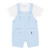 AMORE - BOYS BLUE DUNGAREES & T-SHIRT - AM0068