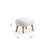 CUDDLE CO - ETTA FOOT STOOL - BOUCLE - OFF WHITE