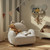 CUDDLE CO - ETTA BEAR KIDS CHAIR - BOUCLE MUSHROOM