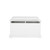 CUDDLE CO BEAUMONT STORAGE BOX & CUSHION - WHITE