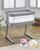 BABYSTYLE OYSTER WIGGLE CRIB - STONE