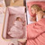 TUTTI BAMBINI COZEE AIR 2 BEDSIDE CRIB - DRIFTED OAK/ BLUSH