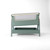 TUTTI BAMBINI COZEE AIR 2 BEDSIDE CRIB - WHITEWASH/ KELP
