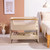 TUTTI BAMBINI COZEE AIR 2 BEDSIDE CRIB - TOASTED OAK/SAND