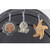 BABYSTYLE OYSTER SWINGING CRIB - FOSSIL